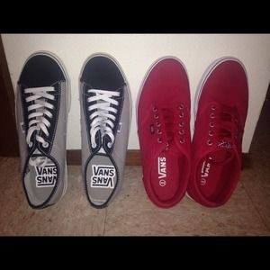 Vans sneakers bundle