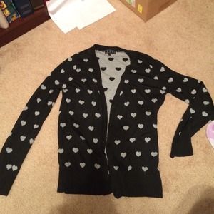 Cute Heart Cardigan
