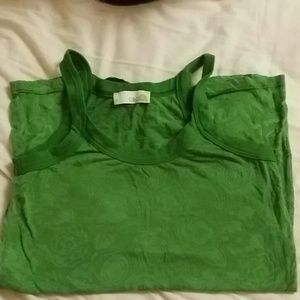 C&C Cali Green Semi-Sheer Tank