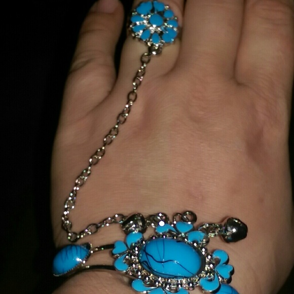 Cuff bangle bracelet set