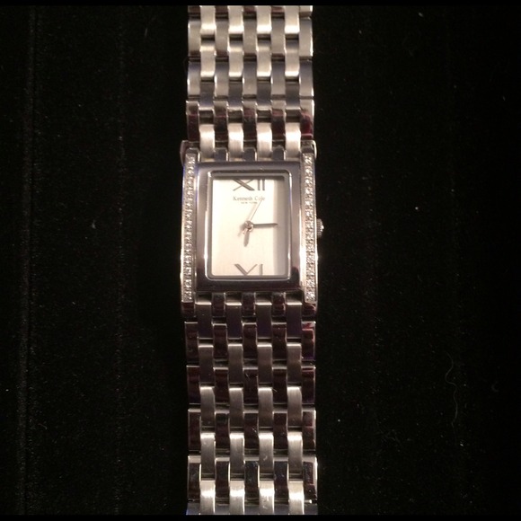 Kenneth Cole stainless watch.
