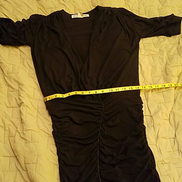 FINAL SALE - NWOT Amanda Uprichard Ruched LBD - Picture 4 of 4