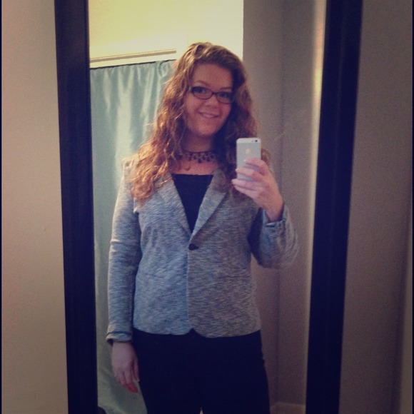 Fun Comfortable & Classy Blazer Black/White