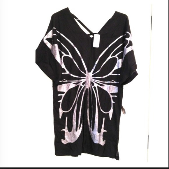 Forever 21 sequin butterfly dress