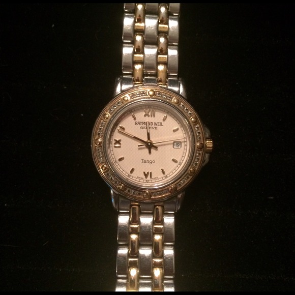 Authentic Raymond Weil Tango watch.