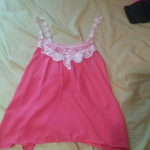 Peach blouse