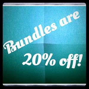 Make an offer for a bundle and get 20% off!