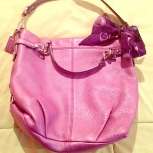 Coach leather purse