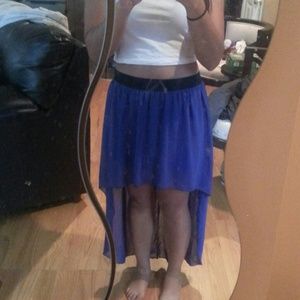High- low skirt