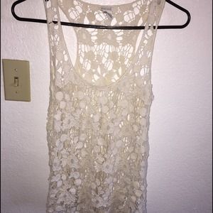 f21 crochet top