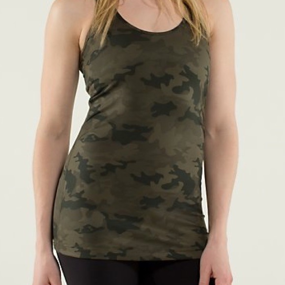 **Lulu Lemon camo tank**