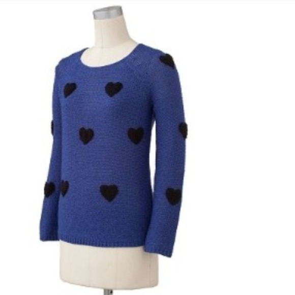 Bundle!!!  Both heart sweaters!