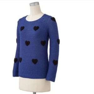 Bundle!!!  Both heart sweaters!