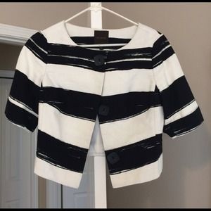 Cropped blazer, size S