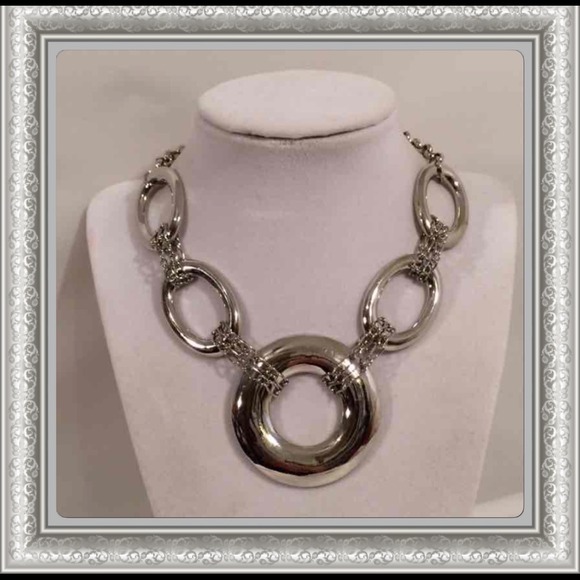 Silver Statement Necklace