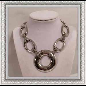 Silver Statement Necklace