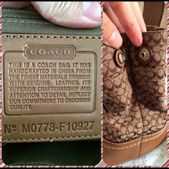 Coach Mini C Signature Soho Tote Bag - Picture 2 of 4