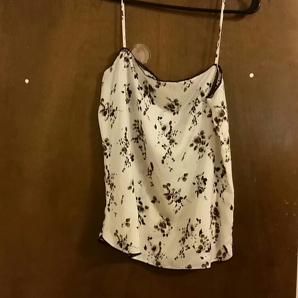 Zara silk tank top