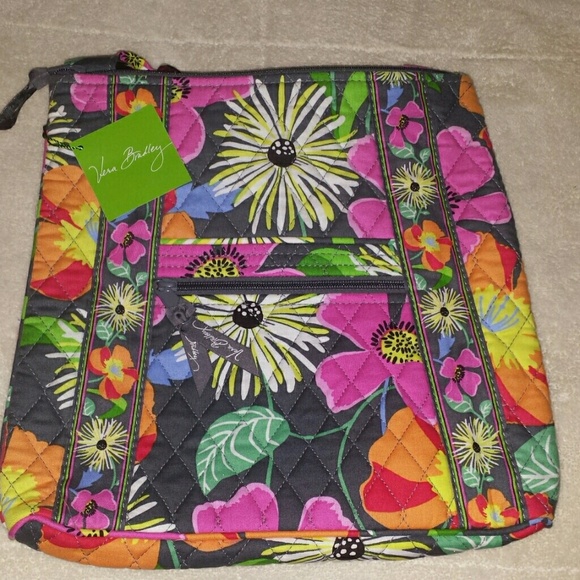 Vera Bradley jazzy blooms hipster nwt