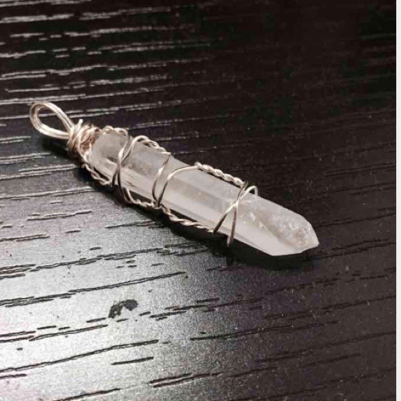 Crystal Wrapped Pendent