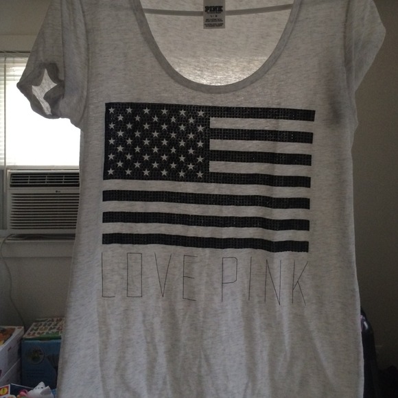 PINK Rhine stone tshirt