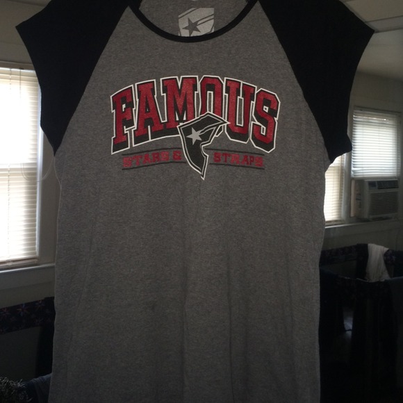 FAMOUS STARS AND STRAPS TSHIRT