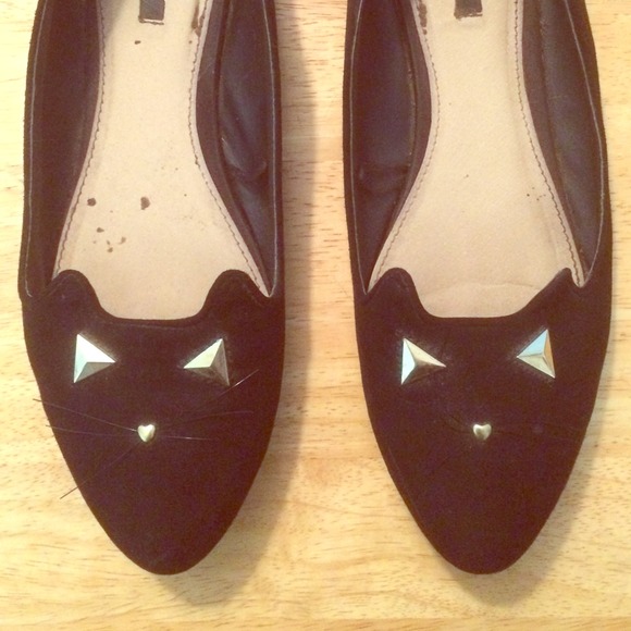 Cat face flats