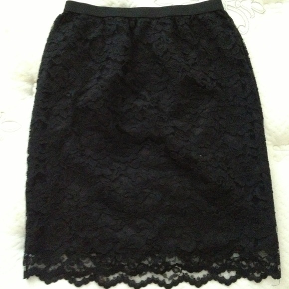 Vintage lace skirt