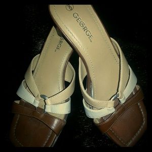 Open toed 2" Mule heel