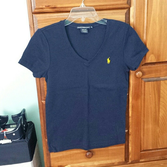 Navy Ralph Lauren v-neck
