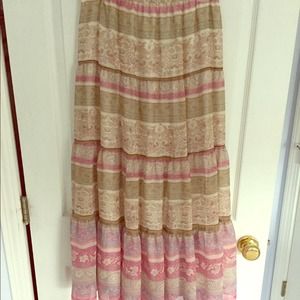 Long, maxi skirt