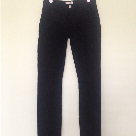 Helmut Lang black corduroy skinny size 25