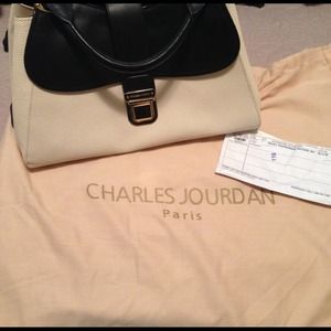 Charles Jourdan Becky Trapezoidal Satchel