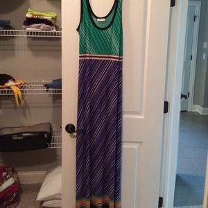 Calvin Klein Maxi Dress.  Tank sleeves.