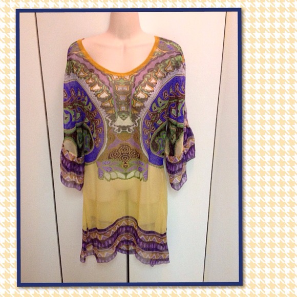 Cabi Sheer Tunic Coverup