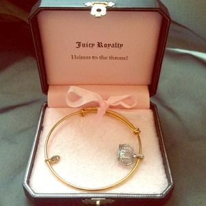 Authentic juicy couture bracelet with box