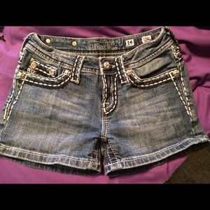 Coach crossbody and Miss me short bundle