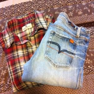 Vigoss jeans and Woolrich bundle