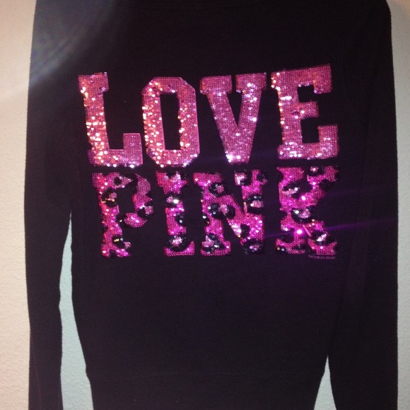 PINK HTF hoodie rare S Cheetah
