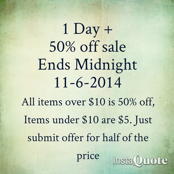 ✨50% off Sale!!!!?
