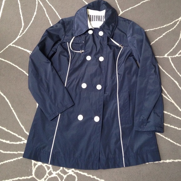 Nautical Double Breasted Wind Jacket