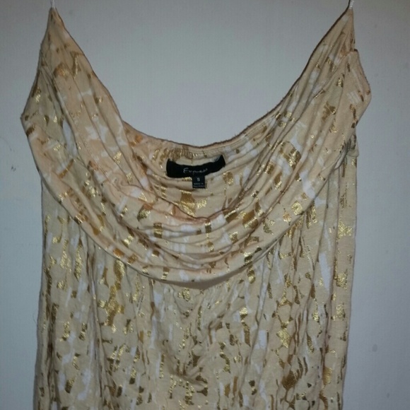 Gold Express tube top