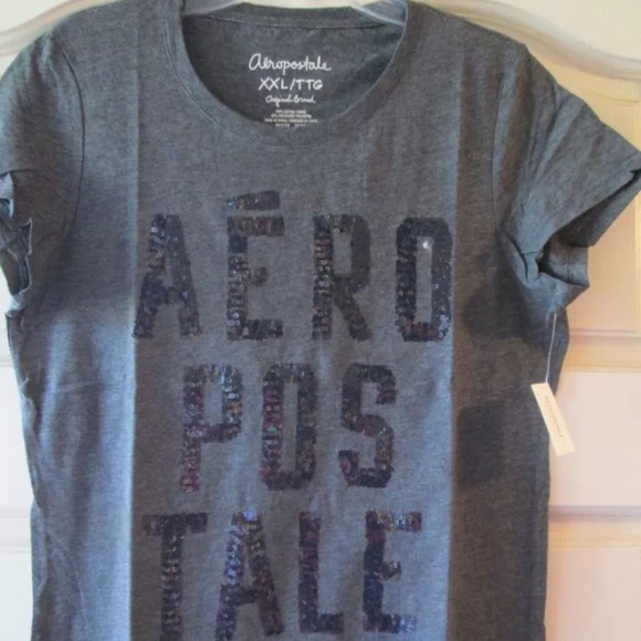 🚫SOLD ON EBAY🚫 AEROPOSTLE SEQUIN TEE