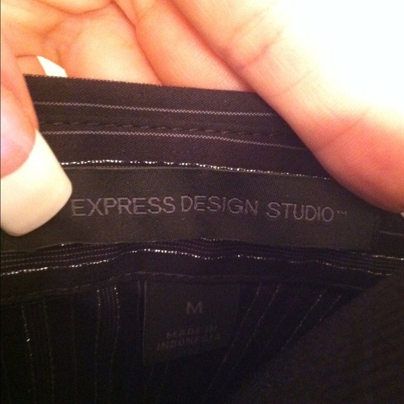 SOLD! Bundled. Express Metallic Accent Shirt, szM - Picture 4 of 4