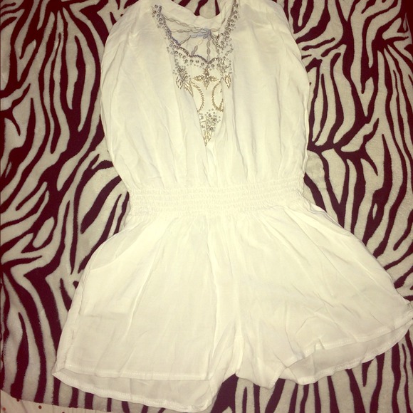 White Romper
