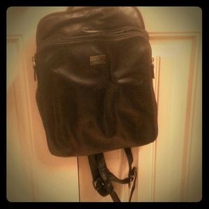 leather backpack purse