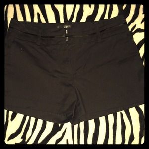 Black dressy shorts