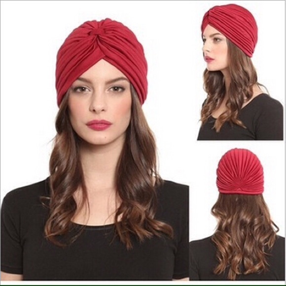 Accessories - Indian style turban in pink
