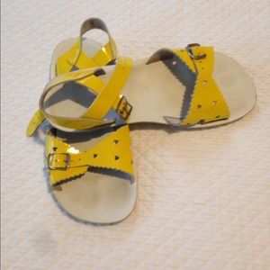 Yellow Saltwater sandals