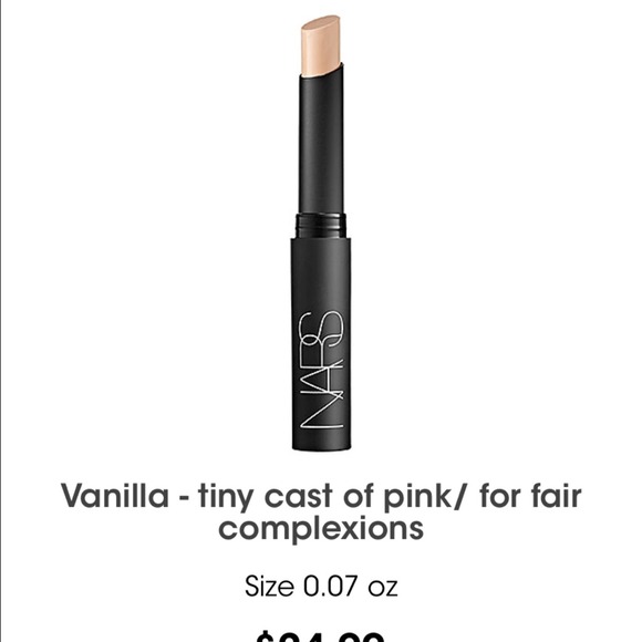 Nars vanilla tiny of pink/ for fair complexions